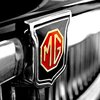 Buy canvas prints of MG Classic Sports Motor Car by Andy Evans Photos