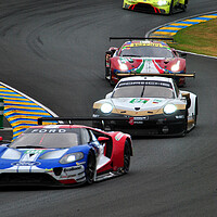 Buy canvas prints of Ford GT Sports Motor Car by Andy Evans Photos