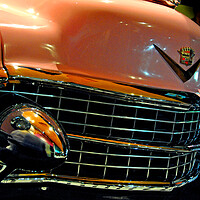 Buy canvas prints of Elvis Presley Pink Cadillac Motor Car by Andy Evans Photos