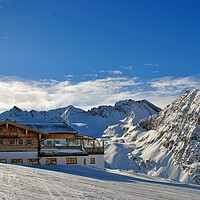Buy canvas prints of Obergurgl Hochgurgl Tirol Austrian Alps Austria by Andy Evans Photos