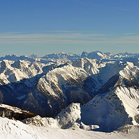 Buy canvas prints of Hochgurgl Obergurgl Tirol Austrian Alps Austria by Andy Evans Photos