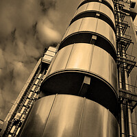 Buy canvas prints of Lloyds Building London England United Kingdom by Andy Evans Photos