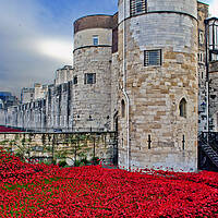 Buy canvas prints of Tower of London England UK by Andy Evans Photos