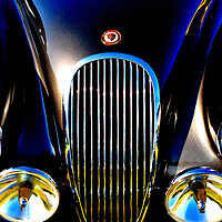 Buy canvas prints of Jaguar Classic Motor Car by Andy Evans Photos