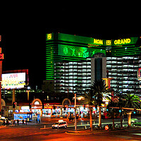 Buy canvas prints of MGM Grand Hotel Las Vegas United States of America by Andy Evans Photos