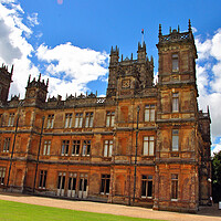 Buy canvas prints of Majesty and History at Highclere Castle by Andy Evans Photos