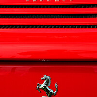 Buy canvas prints of Ferrari Sports Car Prancing Horse by Andy Evans Photos