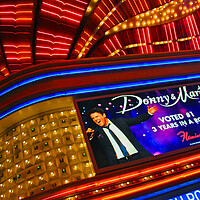 Buy canvas prints of Donny And Marie Osmond Flamingo Hotel Las Vegas by Andy Evans Photos