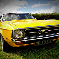 Buy canvas prints of The Iconic Ford Mustang by Andy Evans Photos