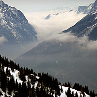 Buy canvas prints of The Breathtaking Beauty of Vaujany by Andy Evans Photos