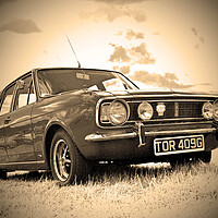 Buy canvas prints of Ford Cortina MK 2 by Andy Evans Photos