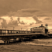 Buy canvas prints of Bournemouth's Timeless Pier: A Captivating View by Andy Evans Photos