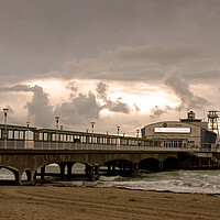 Buy canvas prints of Bournemouth Pier: Dorset's Coastal Gem by Andy Evans Photos