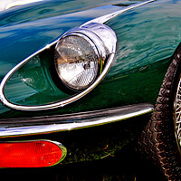 Buy canvas prints of Iconic E-Type Jaguar: A Classic Revival by Andy Evans Photos