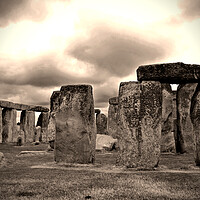 Buy canvas prints of Stonehenge: Timeless English Heritage by Andy Evans Photos