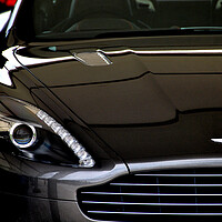 Buy canvas prints of Aston Martin Sports Motor Car by Andy Evans Photos