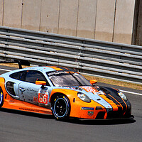 Buy canvas prints of Porsche 911 RSR Sports Car by Andy Evans Photos