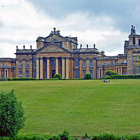 Buy canvas prints of Grounds of Blenheim Palace Woodstock Oxfordshire England UK by Andy Evans Photos