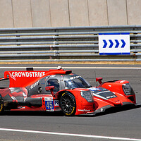 Buy canvas prints of Oreca 07 Gibson Sports Motor Car by Andy Evans Photos