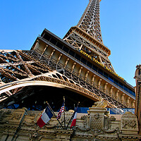Buy canvas prints of Eiffel Tower Paris Hotel Las Vegas America by Andy Evans Photos