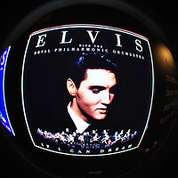 Buy canvas prints of Elvis Presley on Tour The Exhibition at The O2 Arena in London E by Andy Evans Photos