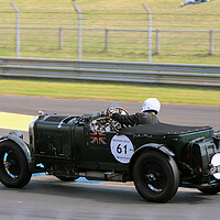 Buy canvas prints of Bentley 4,5 Litre Blower Classic Sports Car by Andy Evans Photos
