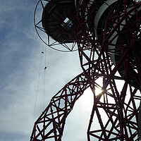 Buy canvas prints of 2012 Olympics ArcelorMittal Orbit Tower by Andy Evans Photos