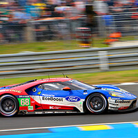 Buy canvas prints of Ford GT Sports Motor Car by Andy Evans Photos