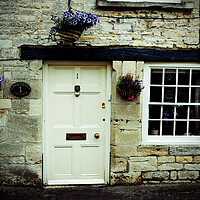 Buy canvas prints of Cotswolds Cottage Tetbury Gloucestershire England by Andy Evans Photos
