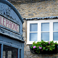 Buy canvas prints of Cotswolds Cottage Tetbury Gloucestershire England by Andy Evans Photos