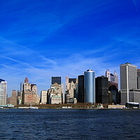 Buy canvas prints of New York City Skyline United States Of America by Andy Evans Photos