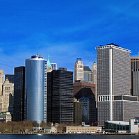 Buy canvas prints of New York City Skyline United States Of America by Andy Evans Photos