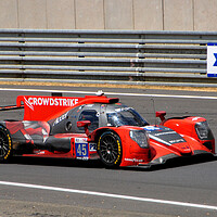 Buy canvas prints of Oreca 07 Gibson Sports Car by Andy Evans Photos