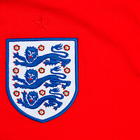 England Three Lions Red Badge