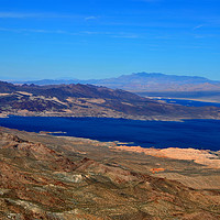 Buy canvas prints of Majestic views of Lake Mead by Andy Evans Photos
