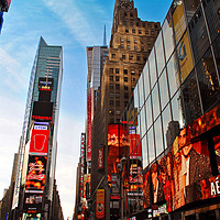 Buy canvas prints of Times Square New York City America USA by Andy Evans Photos