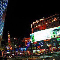 Buy canvas prints of Planet Hollywood Las Vegas America USA by Andy Evans Photos