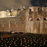 Buy canvas prints of Tower of London Beyond The Deepening Shadows by Andy Evans Photos