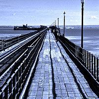 Buy canvas prints of Southend Pier Essex England by Andy Evans Photos