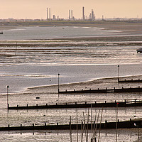Buy canvas prints of Three Shells Beach Southend on Sea by Andy Evans Photos
