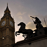 Buy canvas prints of Big Ben Queen Elizabeth Tower Westminster by Andy Evans Photos
