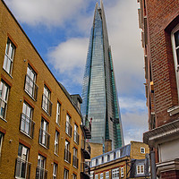 Buy canvas prints of The Shard Southwark London England by Andy Evans Photos