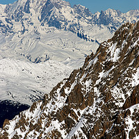 Buy canvas prints of Majestic Mont Blanc by Andy Evans Photos
