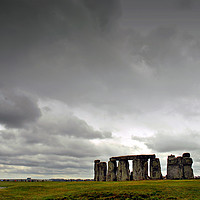 Buy canvas prints of Stonehenge UNESCO World Heritage Site Wiltshire by Andy Evans Photos