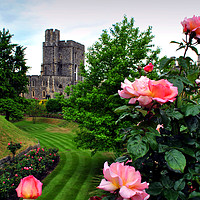 Buy canvas prints of Windsor Castle Home To The Queen Berkshire by Andy Evans Photos