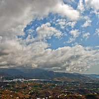 Buy canvas prints of Frigiliana Costa del Sol Andalucia Spain by Andy Evans Photos