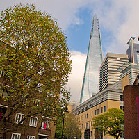 Buy canvas prints of The Shard London Bridge Tower by Andy Evans Photos