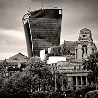 Buy canvas prints of 20 Fenchurch Street Trinity House London by Andy Evans Photos
