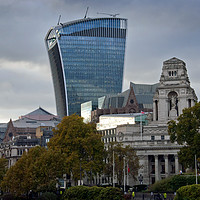 Buy canvas prints of 20 Fenchurch Street Trinity House London by Andy Evans Photos