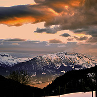 Buy canvas prints of Lets Gets Portes Du Soleil French Alps France by Andy Evans Photos